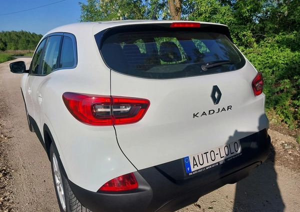Renault Kadjar cena 51000 przebieg: 82000, rok produkcji 2016 z Gubin małe 596